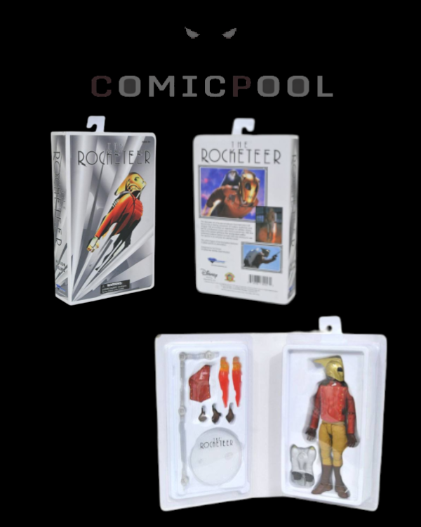 Rocketeer Deluxe Actionfigur VHS Box Set SDCC 2021 Previews Exclusive 18 cm