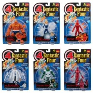 Marvel Legends Retro Collection Actionfiguren 15 cm Fantastic Four 2021 Wave 1 Sortiment (6)