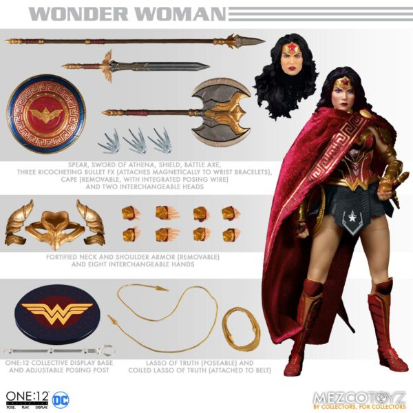 DC Comics Actionfigur 1/12 Wonder Woman 17 cm