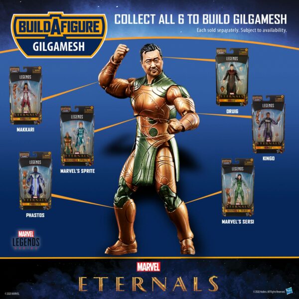 Eternals Marvel Legends Series Actionfiguren 15 cm 2021 Wave 1 Sortiment – Bild 23