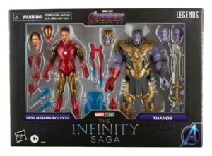 The Infinity Saga Marvel Legends Series Actionfiguren 2-Pack 2021 Iron Man & Thanos (Endgame) 15 cm