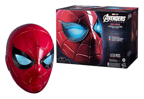 Avengers: Endgame Marvel Legends Series Elektronischer Helm Iron Spider – Bild 4