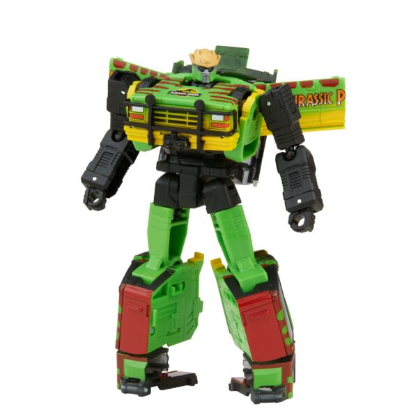 Jurassic Park x Transformers Generations Actionfiguren Tyrannocon Rex 18 cm & Autobot JP93 14 cm – Bild 5