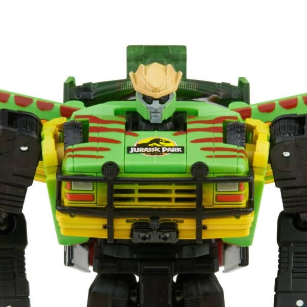 Jurassic Park x Transformers Generations Actionfiguren Tyrannocon Rex 18 cm & Autobot JP93 14 cm – Bild 8