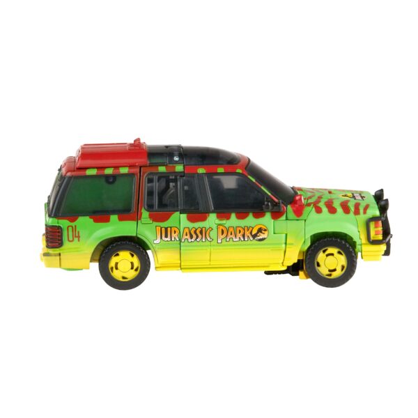 Jurassic Park x Transformers Generations Actionfiguren Tyrannocon Rex 18 cm & Autobot JP93 14 cm – Bild 13