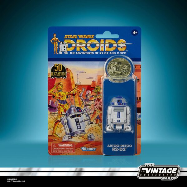 Star Wars: Droids Vintage Collection Actionfigur 2021 Artoo-Detoo (R2-D2) 10 cm – Bild 12