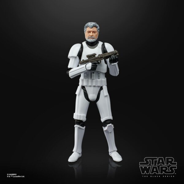 Star Wars Black Series Actionfigur 2021 George Lucas (in Stormtrooper Disguise) 15 cm – Bild 5