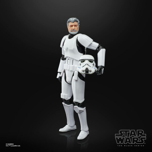 Star Wars Black Series Actionfigur 2021 George Lucas (in Stormtrooper Disguise) 15 cm – Bild 6