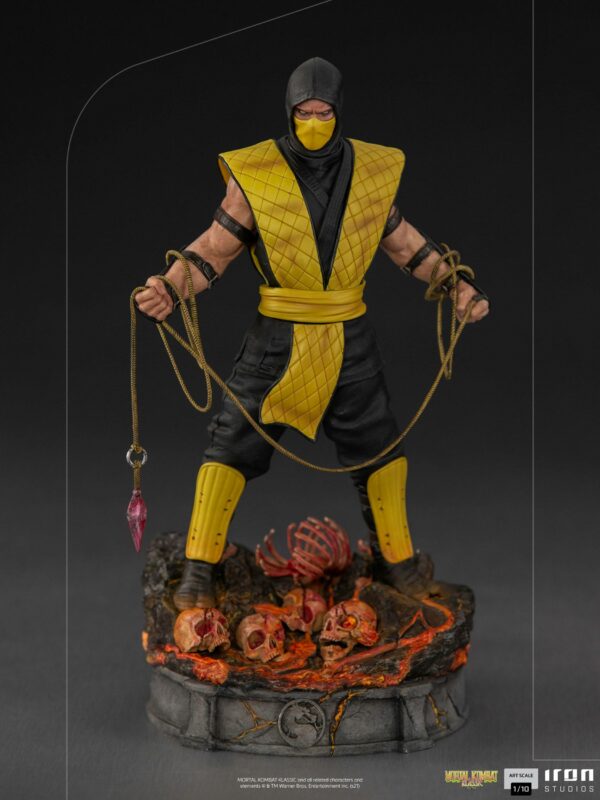 Mortal Kombat Art Scale Statue 1/10 Scorpion 22 cm – Bild 5