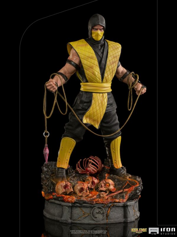Mortal Kombat Art Scale Statue 1/10 Scorpion 22 cm – Bild 14