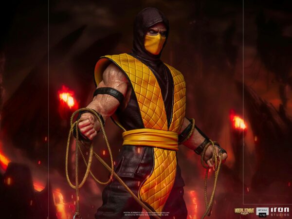 Mortal Kombat Art Scale Statue 1/10 Scorpion 22 cm – Bild 2