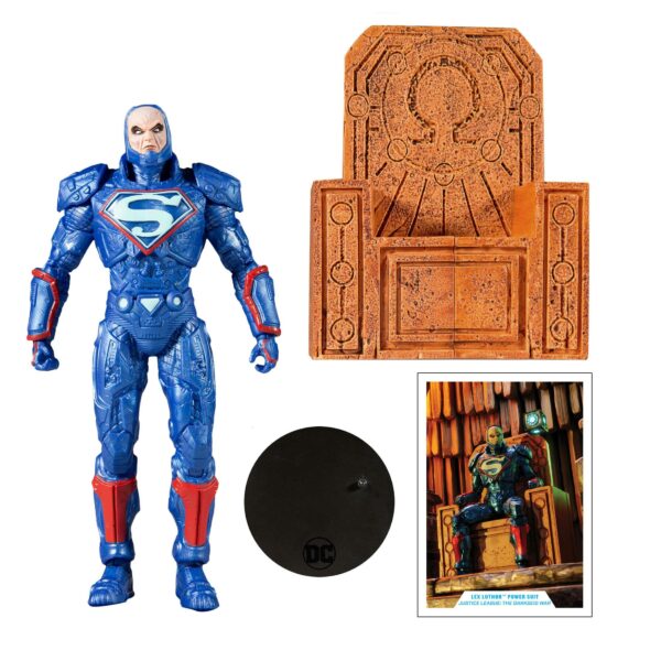 DC Multiverse Actionfigur Lex Luthor Power Suit Justice League: The Darkseid War 18 cm – Bild 4