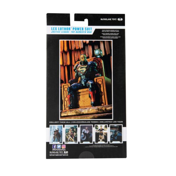 DC Multiverse Actionfigur Lex Luthor Power Suit Justice League: The Darkseid War 18 cm – Bild 3