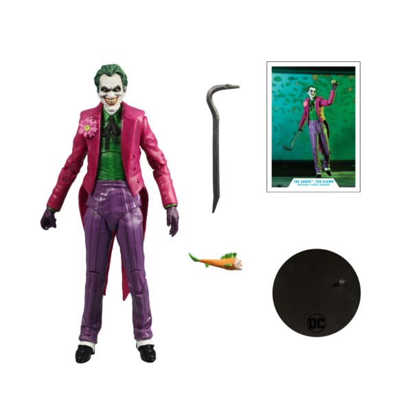 DC Multiverse Actionfigur The Joker: The Clown (Batman: Three Jokers) 18 cm – Bild 4