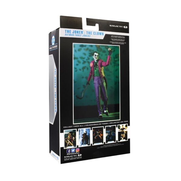 DC Multiverse Actionfigur The Joker: The Clown (Batman: Three Jokers) 18 cm – Bild 3