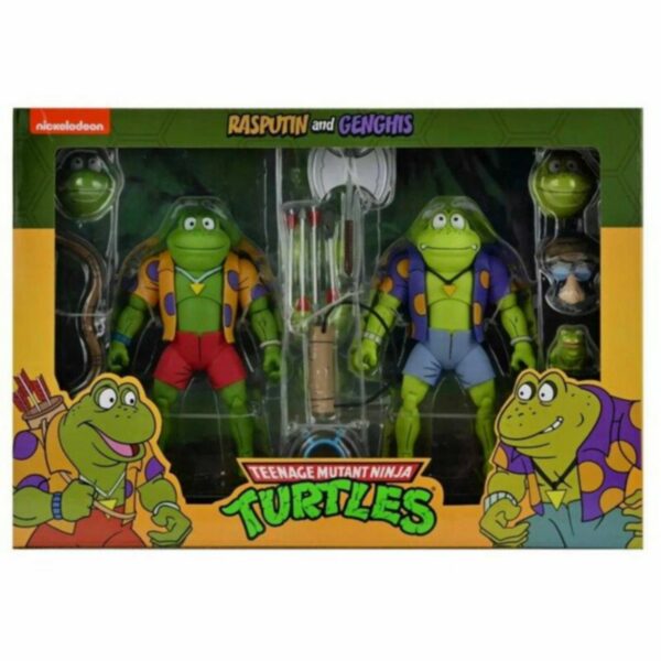 Teenage Mutant Ninja Turtles Actionfiguren Doppelpack Genghis & Rasputin Frog 18 cm