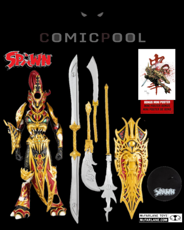 Spawn Actionfigur Mandarin Spawn (Deluxe) McFarlane Designer Edition 18 cm + Bonus Mini Poster – Bild 6