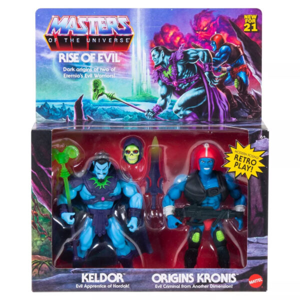 Masters of the Universe Origins Actionfiguren 2er-Pack 2021 Rise of Evil Exclusive 14 cm