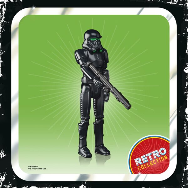 Star Wars The Mandalorian Retro Collection Actionfigur 2022 Imperial Death Trooper 10 cm – Bild 4