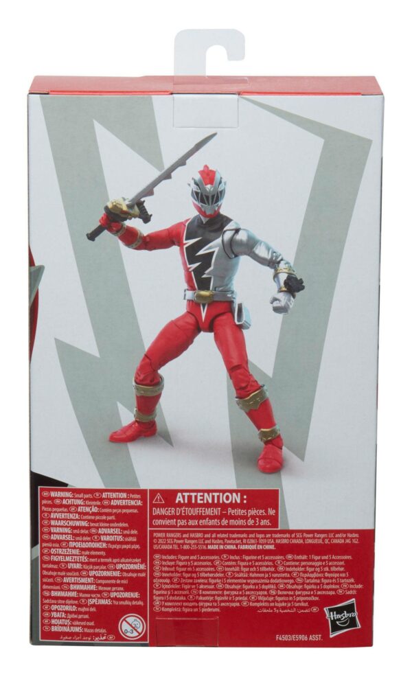 Power Rangers Dino Fury Lightning Collection Actionfigur 2022 Red Ranger 15 cm – Bild 3