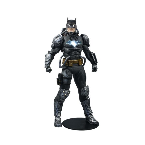 DC Multiverse Actionfigur Batman Hazmat Suit Gold Label Light Up Batman Symbol 18 cm – Bild 10