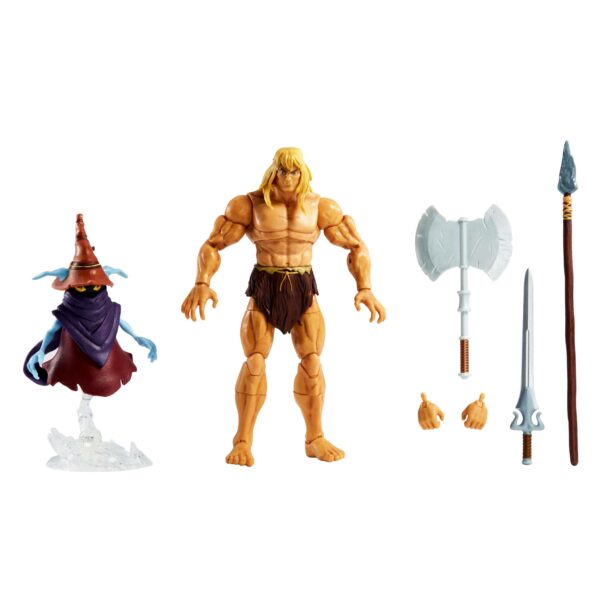 Masters of the Universe: Revelation Masterverse Actionfiguren 2022 Deluxe Savage He-Man & Orko 18 cm – Bild 3
