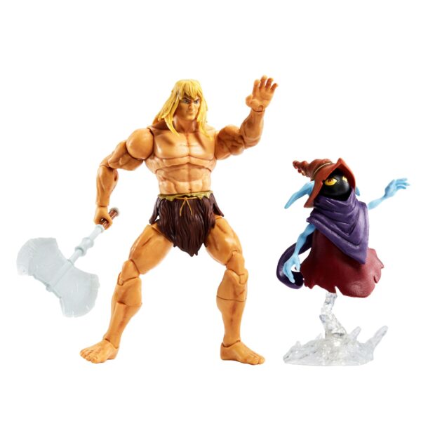 Masters of the Universe: Revelation Masterverse Actionfiguren 2022 Deluxe Savage He-Man & Orko 18 cm – Bild 5