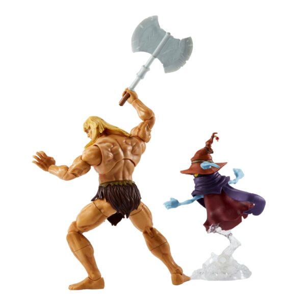 Masters of the Universe: Revelation Masterverse Actionfiguren 2022 Deluxe Savage He-Man & Orko 18 cm – Bild 8