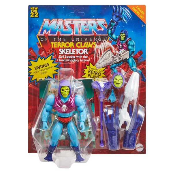 Masters of the Universe Origins Deluxe Actionfigur 2022 Terror Claws Skeletor 14 cm