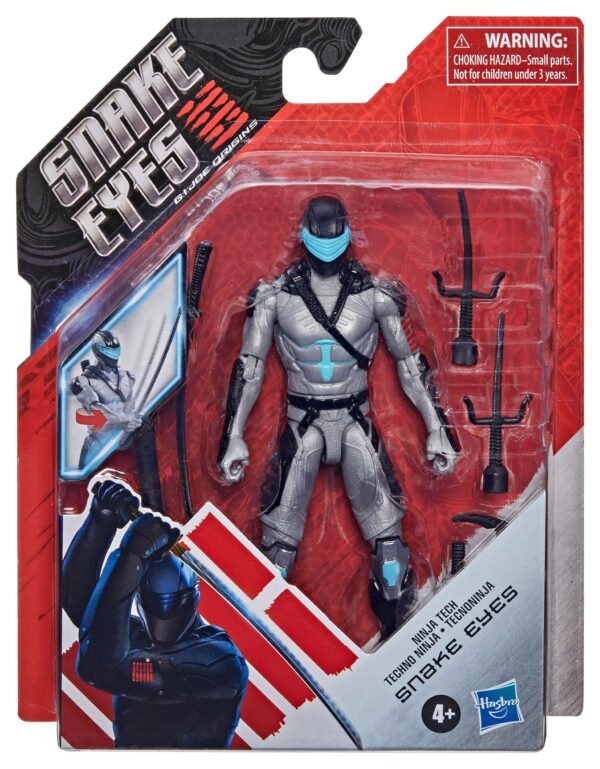 Ninja Tech Snake Eyes: G.I. Joe Origins Actionfiguren 15 cm 2021