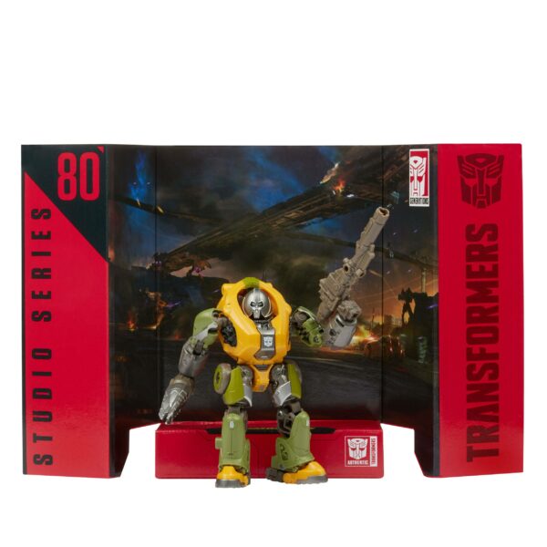 Transformers: Bumblebee Studio Series Deluxe Class Actionfigur 2022 Brawn 11 cm