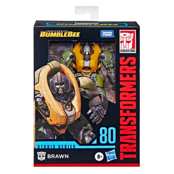 Transformers: Bumblebee Studio Series Deluxe Class Actionfigur 2022 Brawn 11 cm – Bild 2