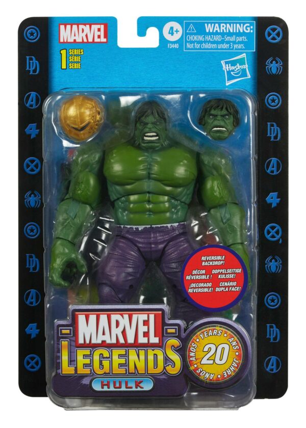Marvel Legends Series 20h Anniversary Series 1 Actionfigur 2022 Hulk 20 cm