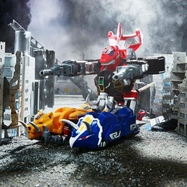 Mighty Morphin Power Rangers Lightning Collection Zord Ascension Project Actionfigur 2022 1/144 Dino Megazord 28 cm – Bild 7