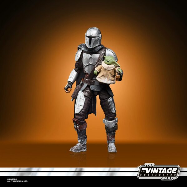 Star Wars: The Mandalorian Vintage Collection Actionfigur 2021 The Mandalorian & Grogu (Maldo Kreis) 10 cm – Bild 5