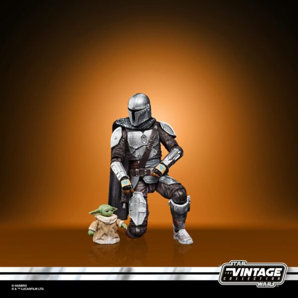 Star Wars: The Mandalorian Vintage Collection Actionfigur 2021 The Mandalorian & Grogu (Maldo Kreis) 10 cm – Bild 8