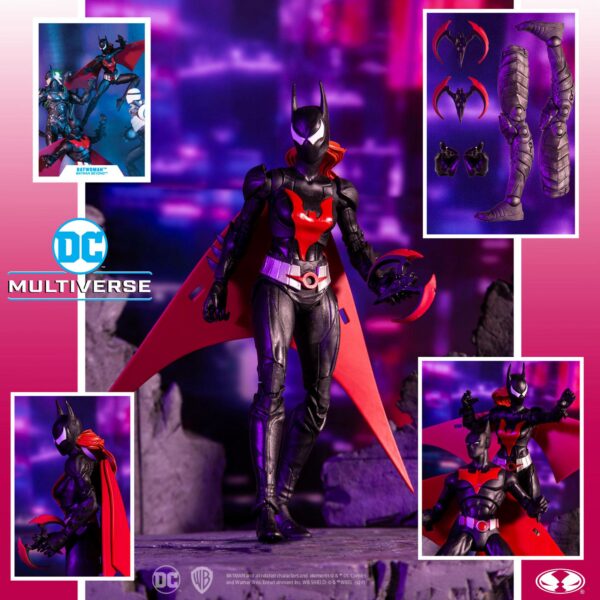 DC Multiverse Build A Actionfigur Batwoman (Batman Beyond) 18 cm – Bild 4