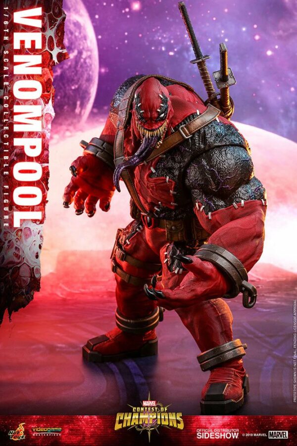 Marvel: Sturm der Superhelden Video Game Masterpiece Actionfigur 1/6 Venompool 37 cm – Bild 12