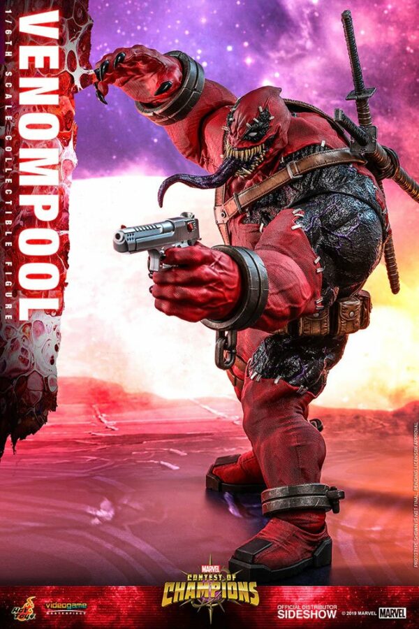 Marvel: Sturm der Superhelden Video Game Masterpiece Actionfigur 1/6 Venompool 37 cm – Bild 11