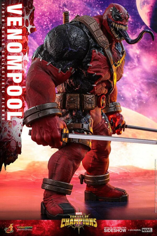 Marvel: Sturm der Superhelden Video Game Masterpiece Actionfigur 1/6 Venompool 37 cm – Bild 10