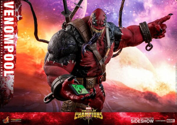 Marvel: Sturm der Superhelden Video Game Masterpiece Actionfigur 1/6 Venompool 37 cm – Bild 8