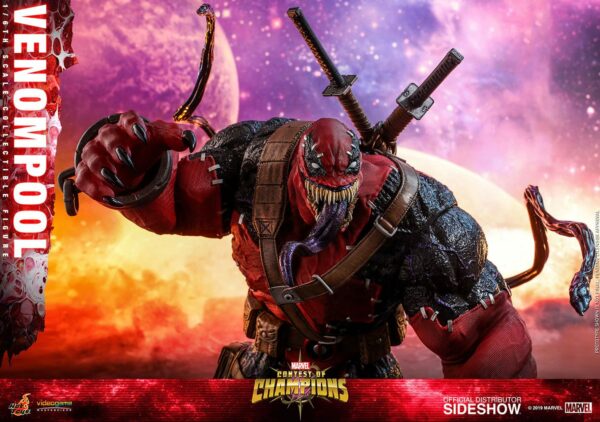 Marvel: Sturm der Superhelden Video Game Masterpiece Actionfigur 1/6 Venompool 37 cm – Bild 3