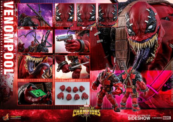 Marvel: Sturm der Superhelden Video Game Masterpiece Actionfigur 1/6 Venompool 37 cm