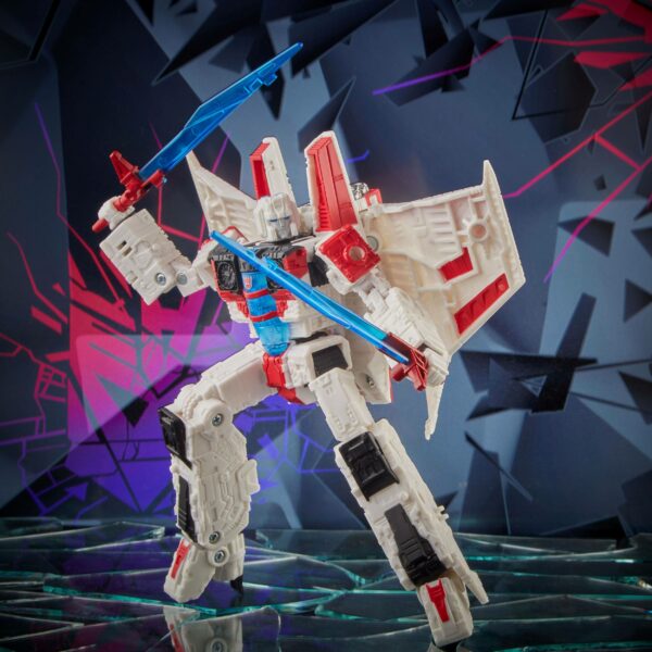 Transformers: Shattered Glass Voyager Class Actionfigur 2021 Starscream 18 cm – Bild 8