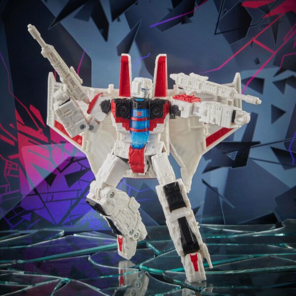 Transformers: Shattered Glass Voyager Class Actionfigur 2021 Starscream 18 cm – Bild 7