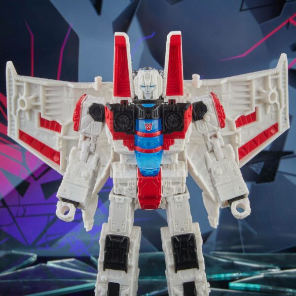 Transformers: Shattered Glass Voyager Class Actionfigur 2021 Starscream 18 cm – Bild 6