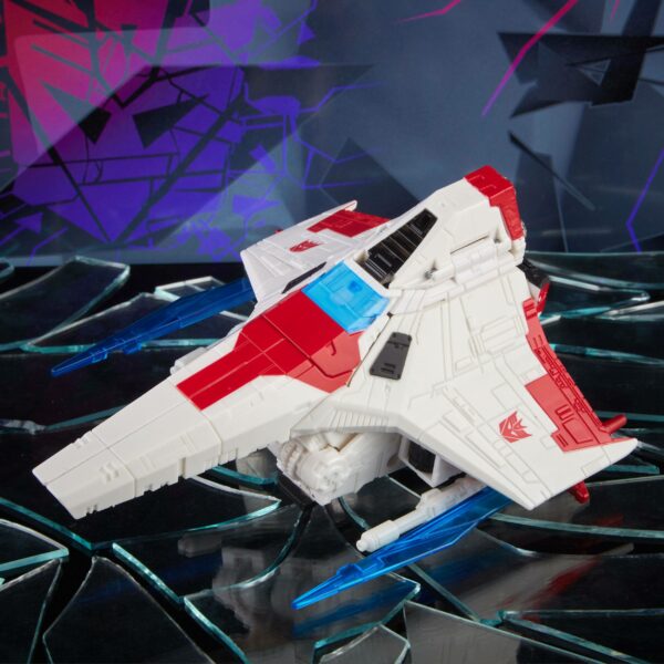 Transformers: Shattered Glass Voyager Class Actionfigur 2021 Starscream 18 cm – Bild 5