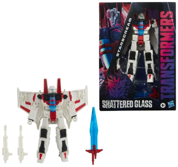 Transformers: Shattered Glass Voyager Class Actionfigur 2021 Starscream 18 cm – Bild 2