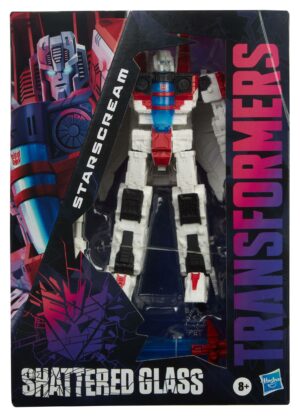 Transformers: Shattered Glass Voyager Class Actionfigur 2021 Starscream 18 cm