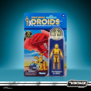 Star Wars: Droids Vintage Collection Actionfigur 2021 See-Threepio (C-3PO) 10 cm